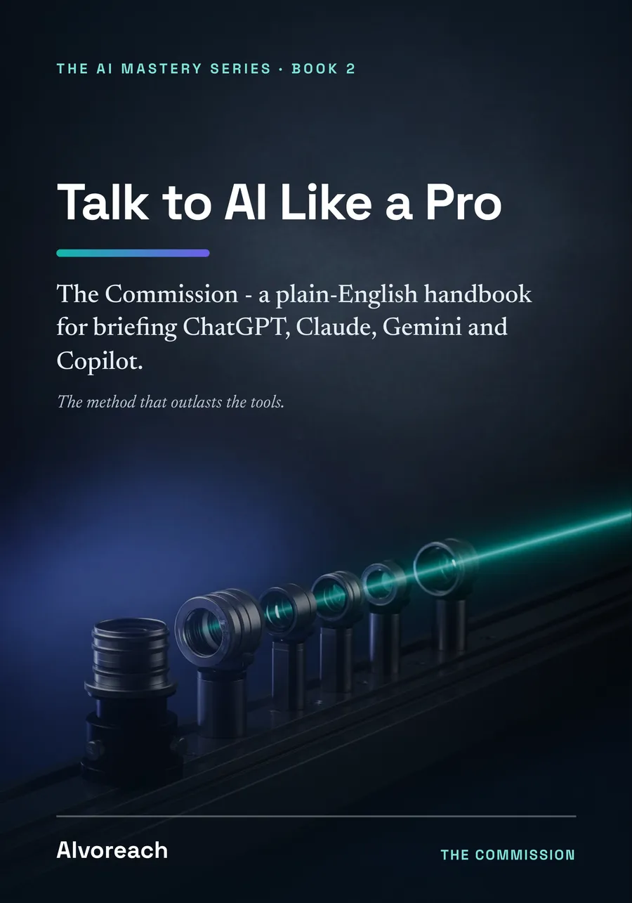 Talk to AI Like a Pro — book cover